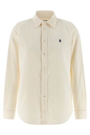 Рубашка из вельвета Бежевая POLO RALPH LAUREN 211971526005 Рубашка из вельвета Бежевая POLO RALPH LAUREN 211971526005