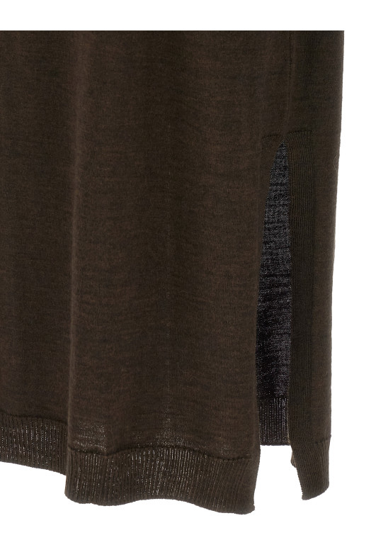 LEMAIRE 'Trompe L'Oeil' плаття коричневе DR1082LK087BR397