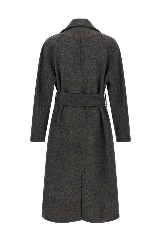 'Le Manteau Città' coat Gray