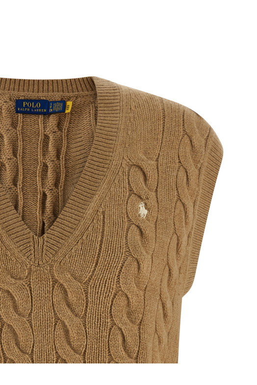 Жакет с плетеным узором Бежевый POLO RALPH LAUREN 211949994001