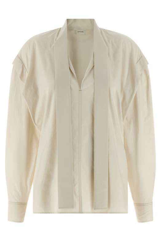 'Ascot' blouse Beige