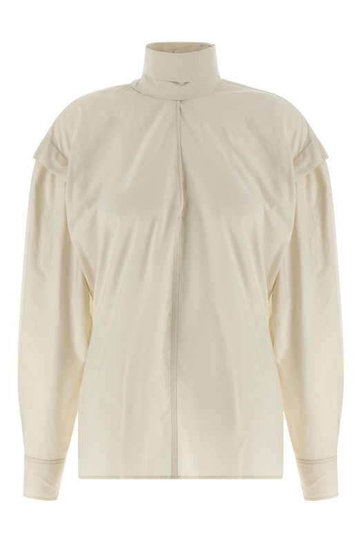 'Ascot' blouse Beige