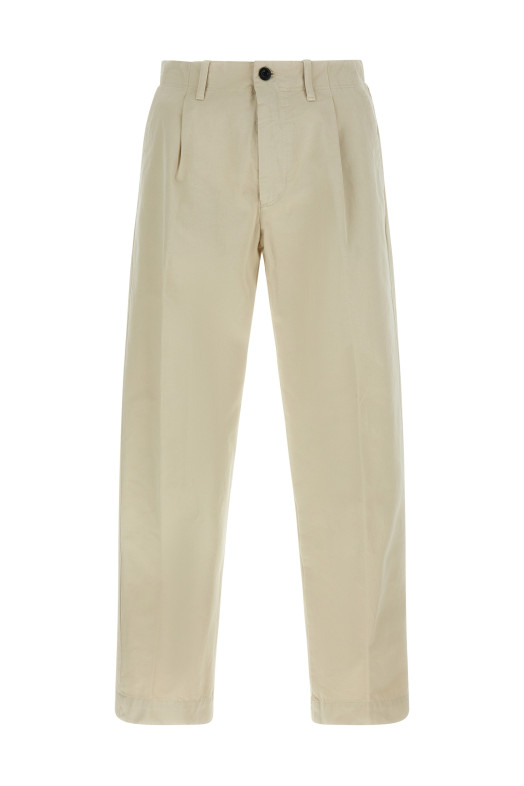 Cotton trousers Beige