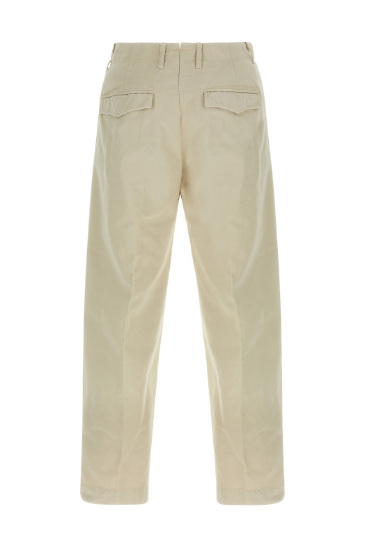 Cotton trousers Beige
