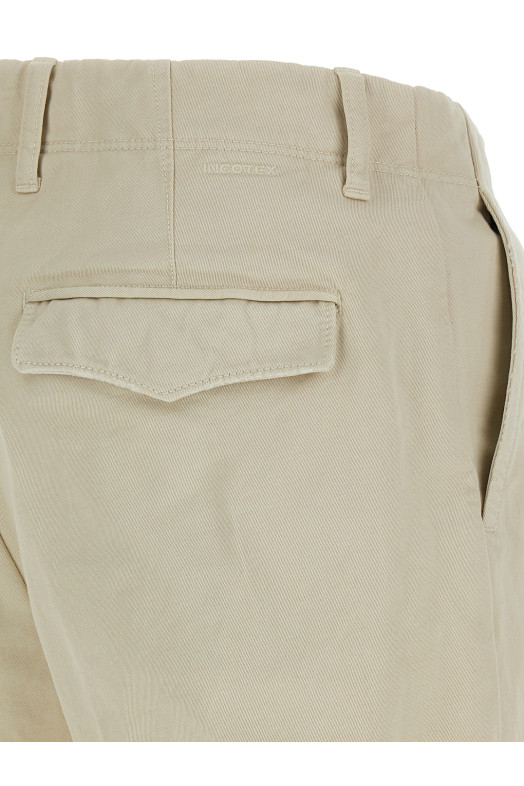 Cotton trousers Beige