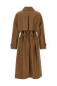 Nappa trench coat Brown