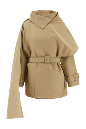 'Mini Scarfcoat' coat Beige 'Mini Scarfcoat' coat Beige