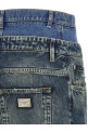 Double layer jeans Blue