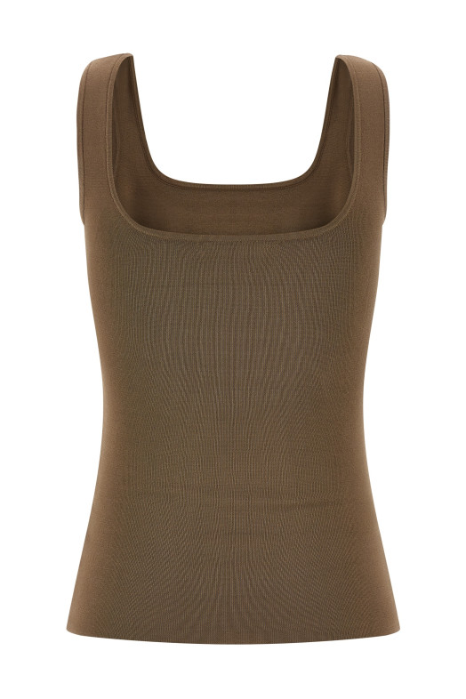 Вискозный топ Бежевый UNW2511068TNTN