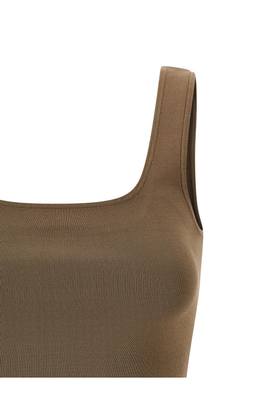 Вискозный топ Бежевый UNW2511068TNTN