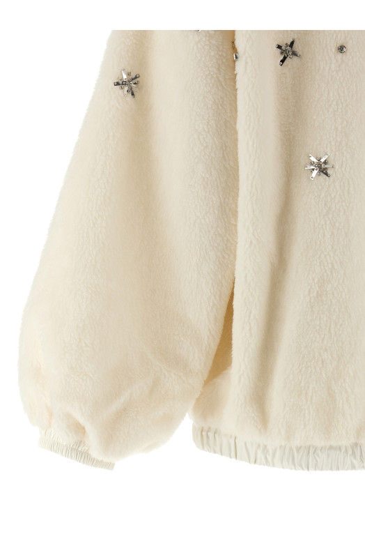 'Graciana' bomber jacket White