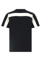 Satin insert t-shirt Black-grey Satin insert t-shirt Black-grey
