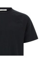 Satin insert t-shirt Black-grey Satin insert t-shirt Black-grey
