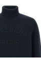 'GIVENCHY Paris' turtleneck sweater Blue