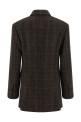 Блейзер из шетландской шерсти, коричневый ALBERTO BIANI II878WO219161