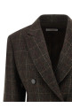 Блейзер из шетландской шерсти, коричневый ALBERTO BIANI II878WO219161