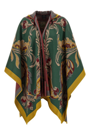 Цветочный плащ с узором «пейсли» Зеленый ETRO WRBD0027AQ291X0826 Цветочный плащ с узором «пейсли» Зеленый ETRO WRBD0027AQ291X0826