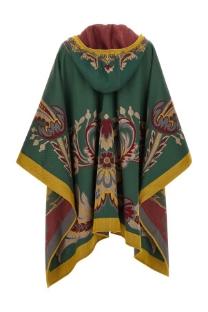 Цветочный плащ с узором «пейсли» Зеленый ETRO WRBD0027AQ291X0826 Цветочный плащ с узором «пейсли» Зеленый ETRO WRBD0027AQ291X0826