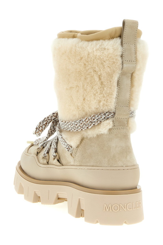 'Peak Après' ankle boots Beige