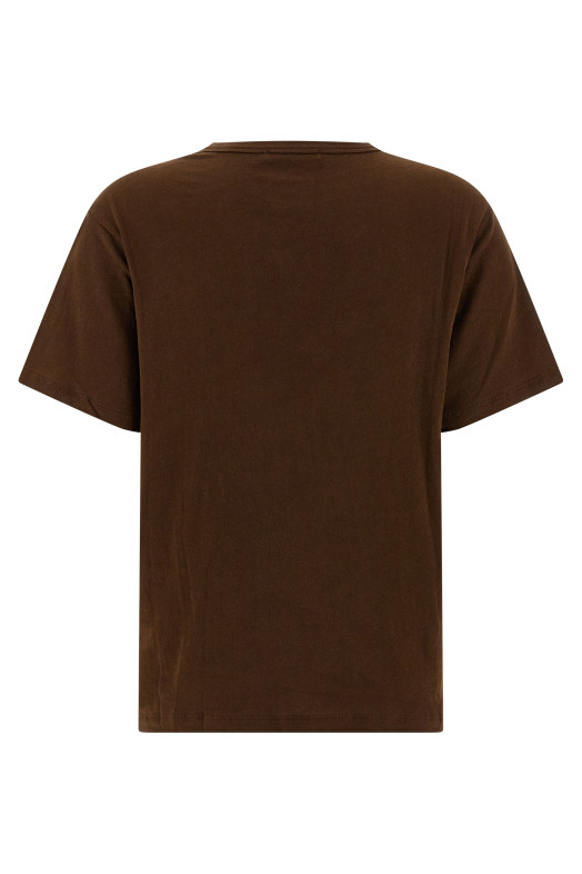 Футболка «Mini Tee» коричневого цвета UNU252039BTBT