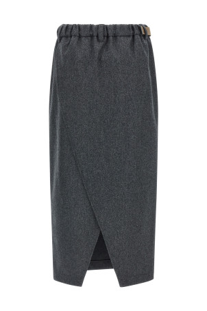 Fresh wool skirt Gray Fresh wool skirt Gray