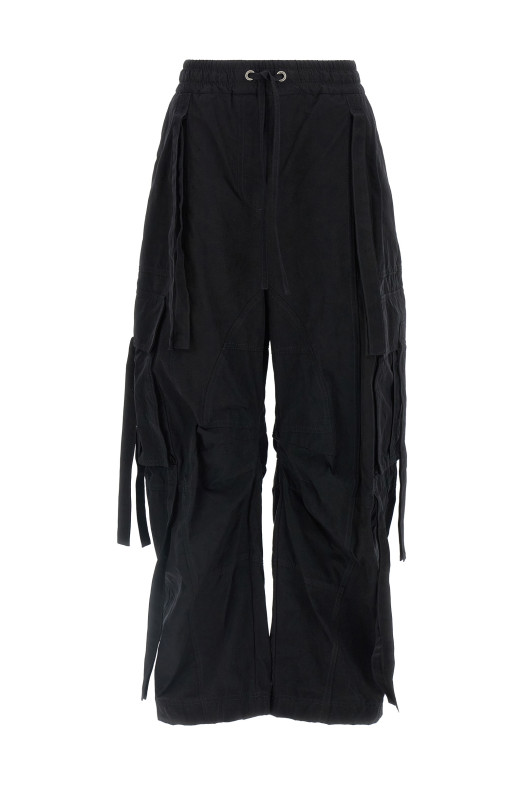 Штани-карго Чорні DOLCE & GABBANA FTDEHTHUMS8N0000