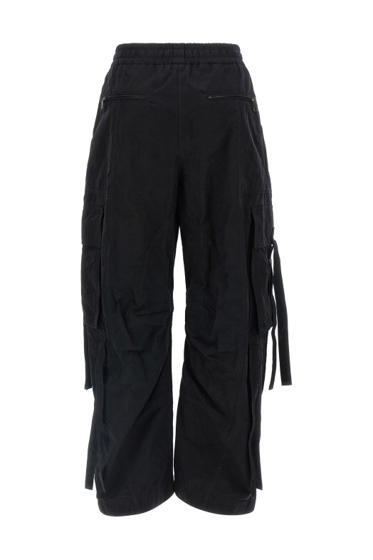 Штани-карго Чорні DOLCE & GABBANA FTDEHTHUMS8N0000