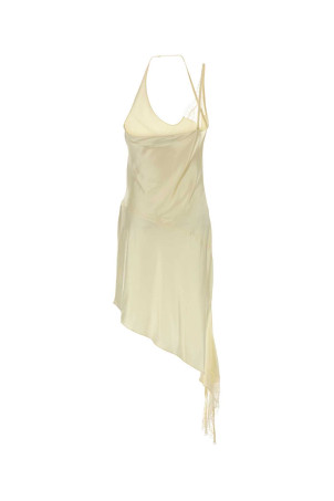 Платье Rose из эластичного атласа пастельно-желтого цвета COURREGES (325CRO667VI0073) Платье Rose из эластичного атласа пастельно-желтого цвета COURREGES (325CRO667VI0073)