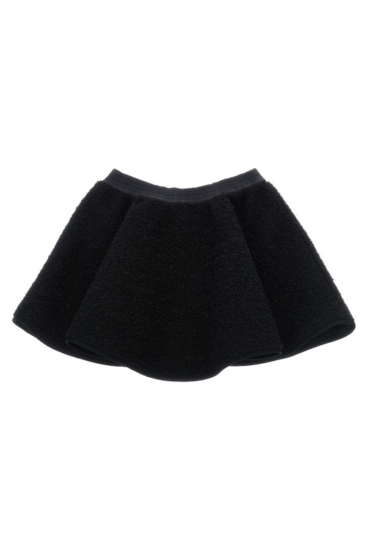Металізована спідниця-тедді Чорна MONCLER ENFANT K29542D0000289B68999