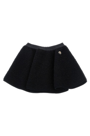Металізована спідниця-тедді Чорна MONCLER ENFANT K29542D0000289B68999 Металізована спідниця-тедді Чорна MONCLER ENFANT K29542D0000289B68999