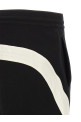 Satin insert joggers Black-grey