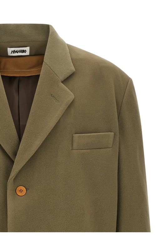 Двосторонній пальто «Polleggio» Зелений MGFW25CO020163258 Двосторонній пальто «Polleggio» Зелений MGFW25CO020163258