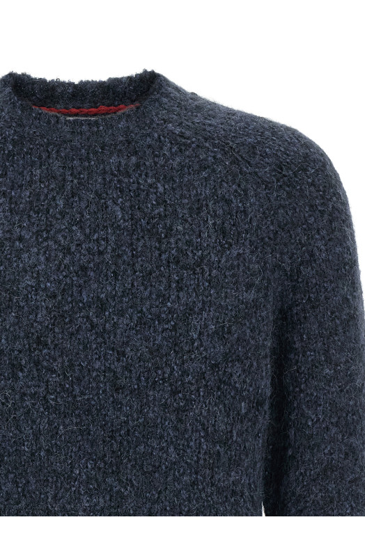 Светр з ґудзиками Синій BRUNELLO CUCINELLI M2B300700C2425