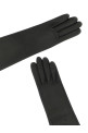 MM6 x Agnelle Длинные перчатки Черный MM6 MAISON MARGIELA S62TS0079M07014900