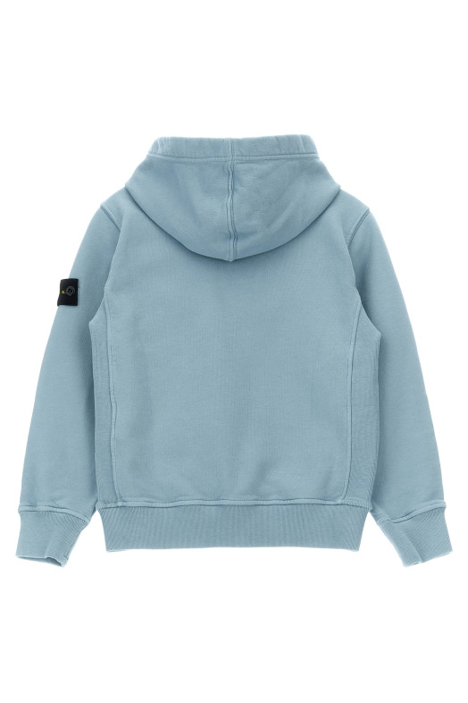 Худі з логотипом BLUE STONE ISLAND JUNIOR K2S166100004S0A20V004A Худі з логотипом BLUE STONE ISLAND JUNIOR K2S166100004S0A20V004A