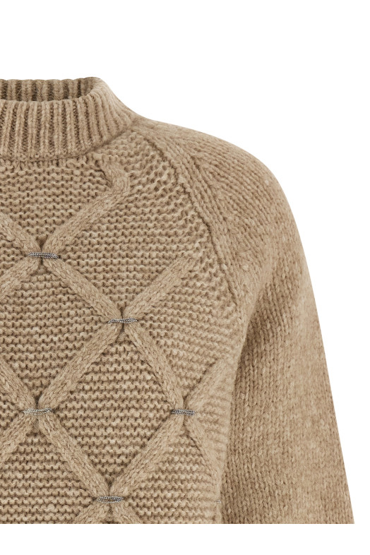 Светр Jewel Diamond Бежевий E99010F03R09196947