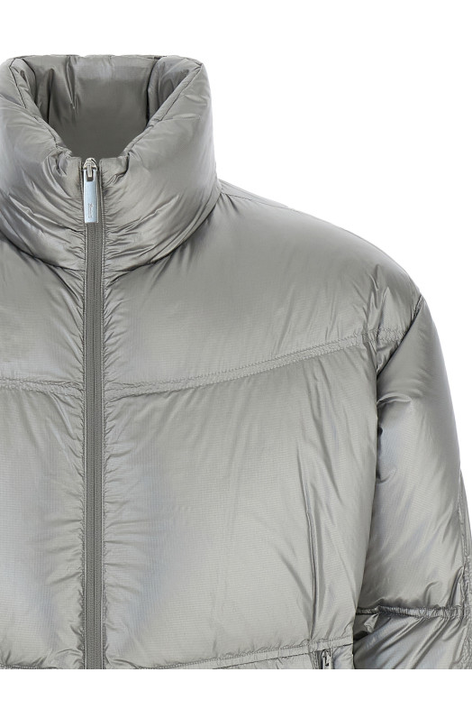 Металізована куртка-пуховик Silver PI00372UL128499500
