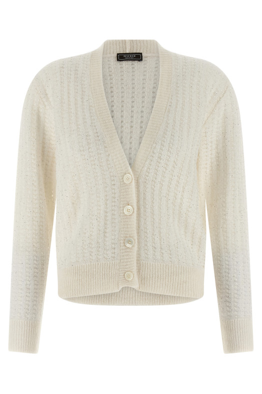Трикотажный кардиган Белый E99004F079217C03C