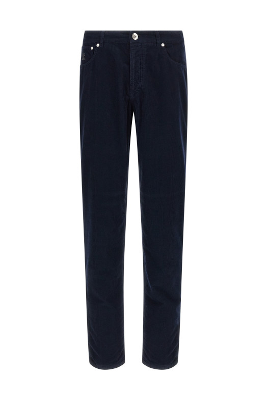 Corduroy pants Blue