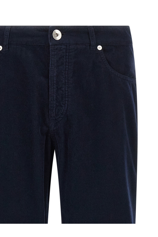 Corduroy pants Blue