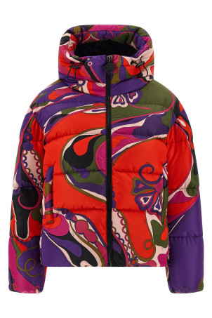 Пуховик «Orchidee» Разноцветный 5UYC025U787017 Пуховик «Orchidee» Разноцветный 5UYC025U787017