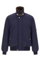 Водовідштовхувальна нейлонова куртка-бомбер Синя BRUNELLO CUCINELLI MV4061625CXM22