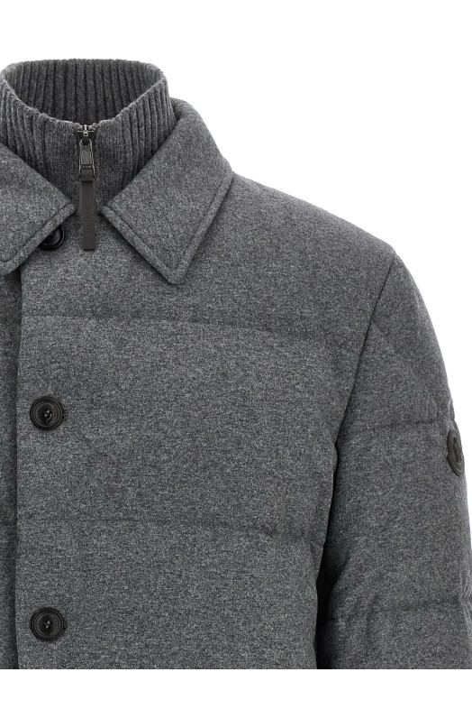 'Pres' down jacket Gray