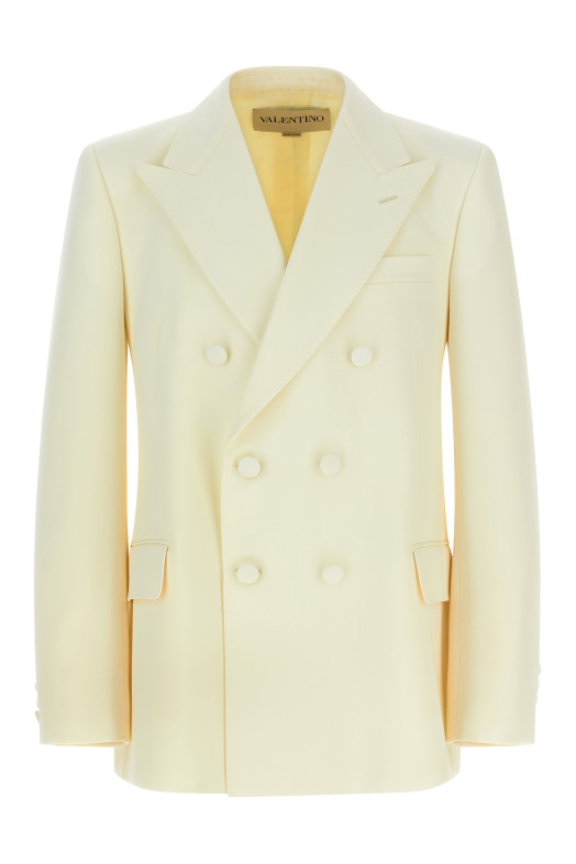 Valentino Garavani double-breasted blazer White