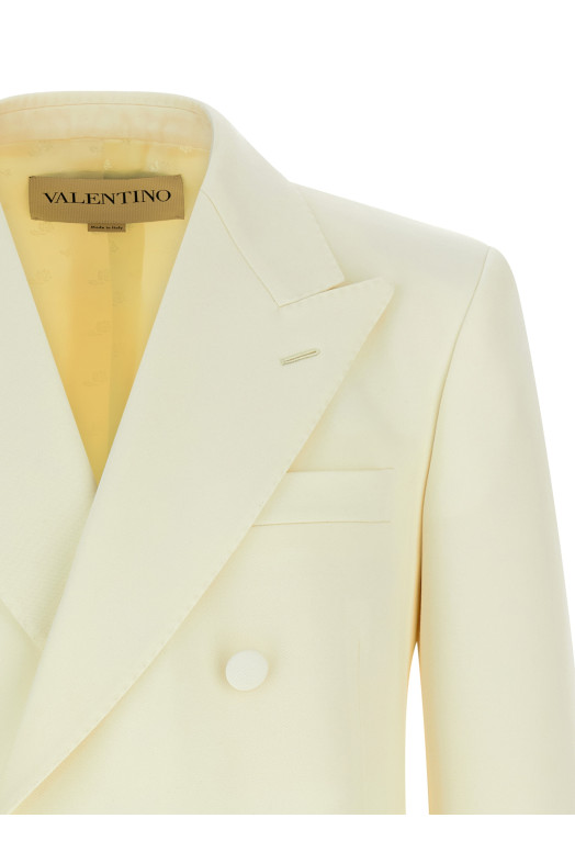 Valentino Garavani double-breasted blazer White