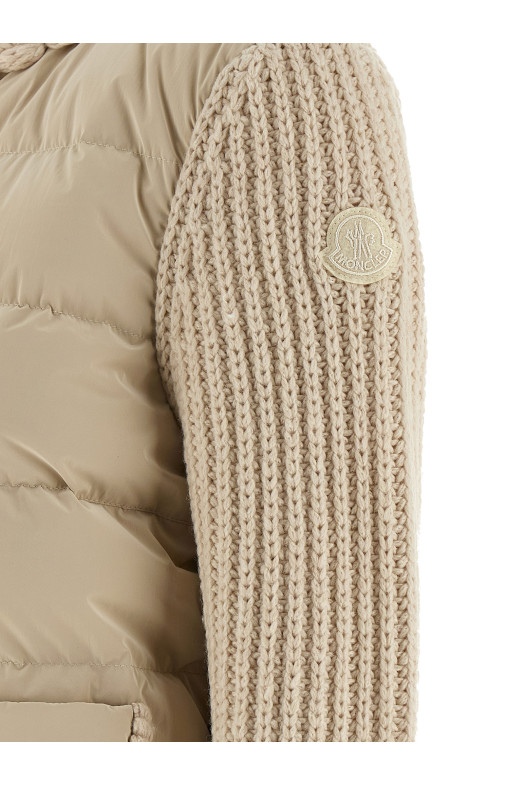 Кардиган з підкладкою Бежевий MONCLER K20939B00048M2452050
