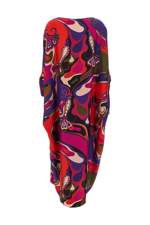 'Orchidee' kaftan Multicolor