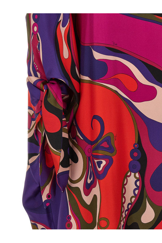 'Orchidee' kaftan Multicolor