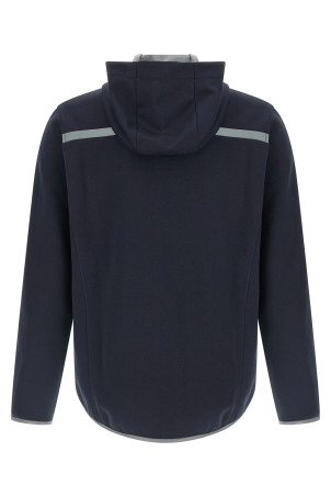 Sea Island cotton hoodie  Blue