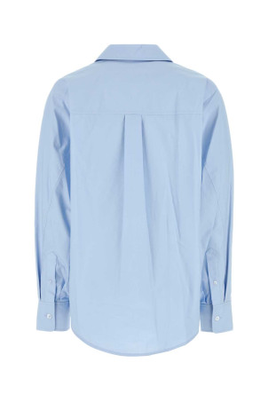 Light blue poplin oversize shirt ALEXANDER WANG (1WC3251133) Light blue poplin oversize shirt ALEXANDER WANG (1WC3251133)